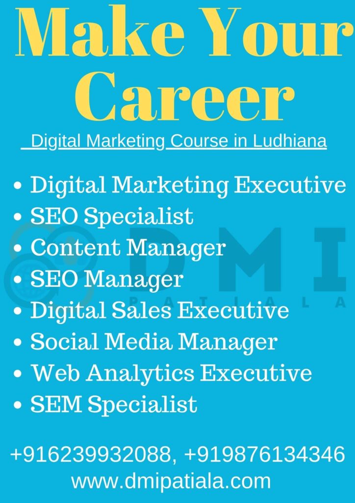 Digital marketing course in ludhiana